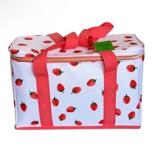 Kate Spade Strawberry Print Cooler Bag